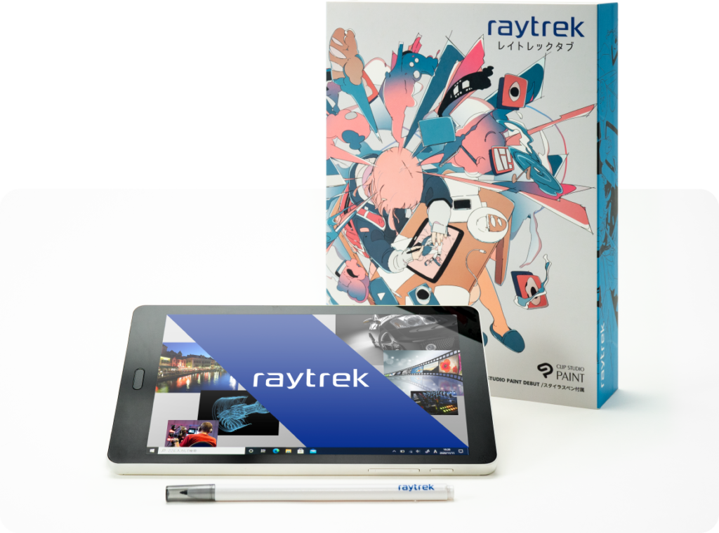 新型raytrektab（8インチ）発表、12月10日発売 360Hzのスキャンレート